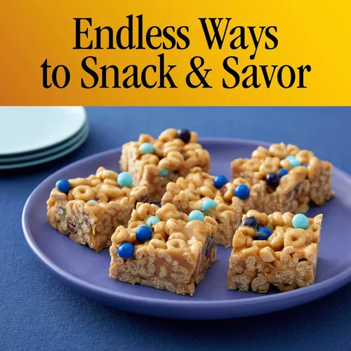 Miniatura 6 de Cereales para desayuno con avena Cheerios Honey Nut, sin gluten. 10.8 onzas