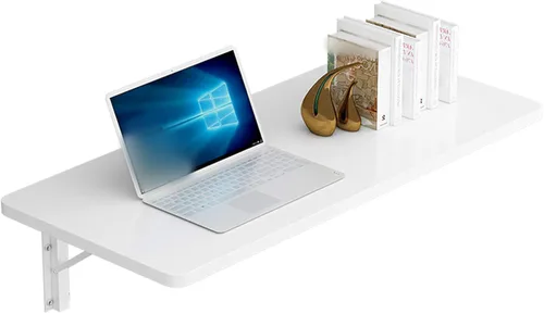 Mesa flotante plegable de madera montado en la pared, escritorio de ordenador multifunción para mesa de trabajo, mesa de comedor, cocina,
