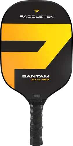 Miniatura 7 de Paddletek Bantam EX-L Pro - Paleta de pickleball profesional con núcleo de panal, superficie de policarbonato texturizado de terciopelo, núcleo