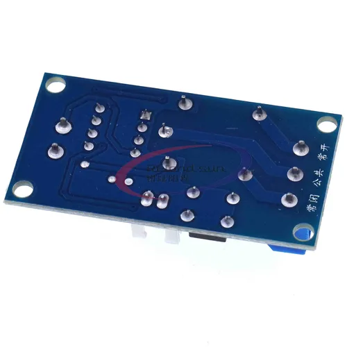 Miniatura 3 de Módulo de relé de bloqueo de 1 canal DC 5V/12V/24V con interruptor biestable táctil Control MCU (12V)