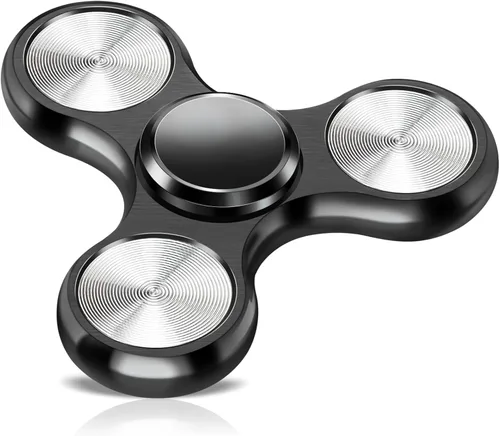 Fidget Spinner para adultos, ultra duradero, metal silencioso, juguetes sensoriales con rodamientos de acero inoxidable, TDAH, autismo, ansiedad,