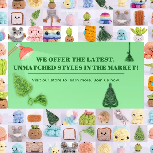 Miniatura 6 de Crochetta Kit de ganchillo para principiantes, kit de animales de ganchillo Amigurumi con tutoriales en video paso a paso, paquete de inicio