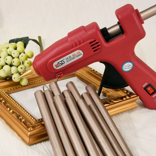 Miniatura 5 de 20 unidades de cera de sellado estándar para pistola de pegamento, palitos de cera de sellado, ideales para invitaciones de boda, cartas, sobres