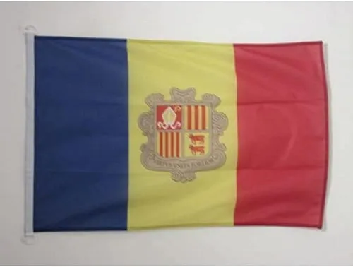 Miniatura 145 de Bandera Náutica Venezuela 18'' x 12'' - Banderas Venezolanas 11.8 x 17.7 in - Banner 12x18 in para barco - AZ FLAG