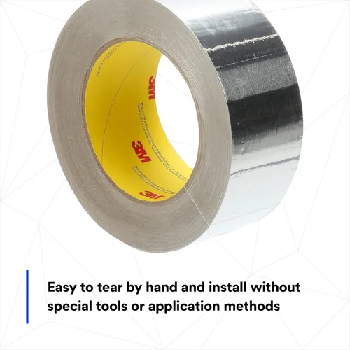 Miniatura 7 de Venture Tape 3M 1521CW - Cinta de aluminio natural, 1.890 in x 149.9 ft, 1,4 mil (paquete de 24)