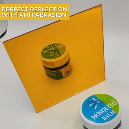 Miniatura 7 de 4 hojas acrílicas doradas espejadas – Hojas de espejo dorado de 12 x 12 pulgadas, hoja de acrílico fundido de 1/8 para borde pulido con láser