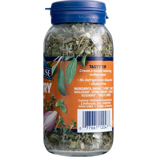 Miniatura 3 de Litehouse Paquete de mezcla de hierbas variadas de sabores liofilizados, (italiano, aves de corral, mezcla de hierbas para aderezo para ensaladas)