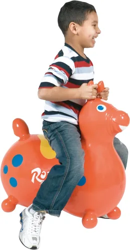 Miniatura 4 de GYMNIC - Caballo de rebote Rody, caballo de salto para niños pequeños, caballo inflable, animales hinchables para niños pequeños y niños, juguetes