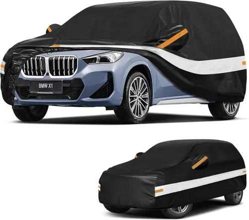 Funda de automóvil de 10 capas para SUV, ajuste personalizado para BMW X1 (2009-2025) E84, F48, F49, U11, impermeable para todo tipo de clima, para