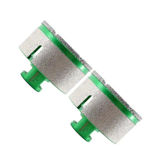 Miniatura 14 de Broca de núcleo de diamante – Broca de fresado de dedo de diamante de diámetro 1-3/8 pulgadas X5/8-11 rosca para agrandar dar forma bisel redondo