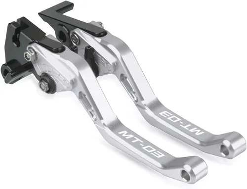 Miniatura 15 de DOUKI Para Yamaha MT03 2005-2006 MT-03 MT 03 Motocicleta Palancas de embrague de freno corto embrague embrague empuñaduras Agarres extremos manillar