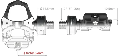 Miniatura 9 de Favero Assioma Duo Pedal de Medidor de Potencia