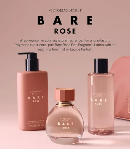 Miniatura 5 de Victoria's Secret Bare Eau de Parfum, Rosa - 1.7 fl oz