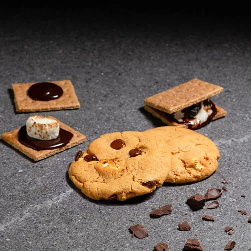 Miniatura 6 de OMEALS S'Mores Cookie-MRE - Vida útil prolongada, totalmente cocida con calentador, perfecto para entusiastas del aire libre, viajeros, suministros