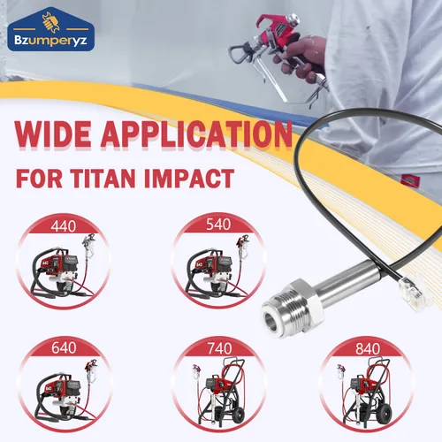 Miniatura 3 de 704492 Airless Pulverizador Transductor de Presión Sensor Fit para Titan Impact 440 540 640 740 Series Pulverizador