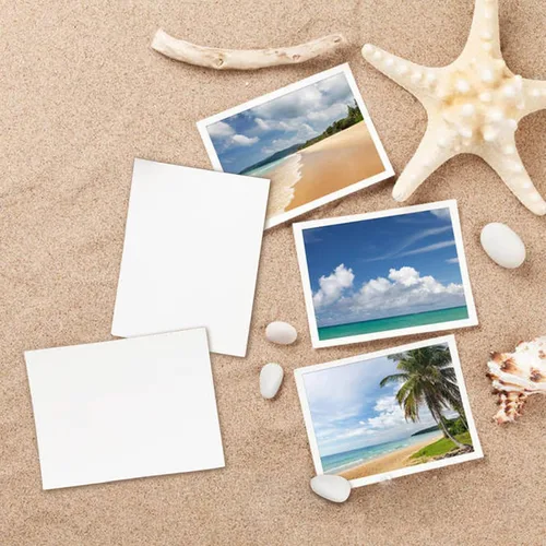 Miniatura 5 de 100 paquetes de cartulina blanca en blanco 5x8 papel grueso, Goefun papel de impresora de cartulina plana de 80 lb para invitaciones, postales