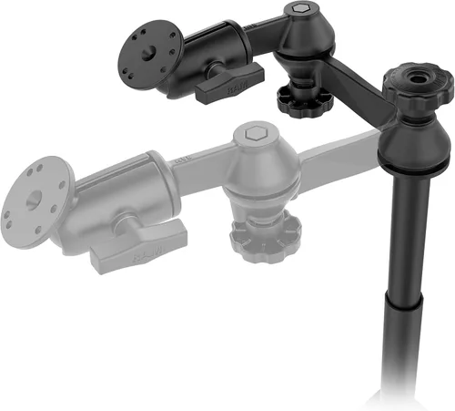 Miniatura 3 de RAM MOUNTS Base de montaje de vehículo sin taladro para Ford F-150 2015-2026 y F-250 F-550 2017-2026, montaje de perno de asiento con brazo