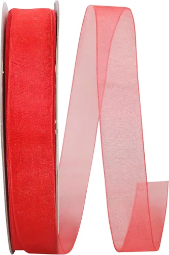 Miniatura 4 de Reliant Ribbon 25621-053-09C Cinta transparente de gasa, 1-1/2 pulgadas x 100 yardas, azul