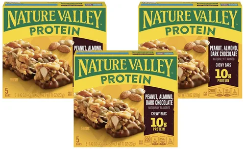 Miniatura 9 de Nature Valley Barras de granola, chocolate amargo con mantequilla de maní, sin gluten, 21.3 oz