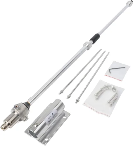 HYS Radio móvil UHF de 100 vatios de frecuencia alterable Antena móvil de aleación de aluminio para 350-500 Mhz dispositivo repetidor Motorola