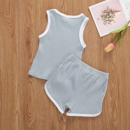 Miniatura 6 de Nituyy - Conjunto de pantalones cortos con cordón para bebé