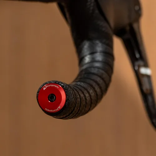 Miniatura 6 de JRC Components Tapones de aluminio para manillar de bicicleta Paquete de 2 tapones para manillar – Empuñaduras de barra Tapas de montaña