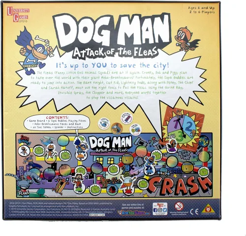 Miniatura 9 de University Games Dog Man: El ataque de las pulgas juego (UG-07010)