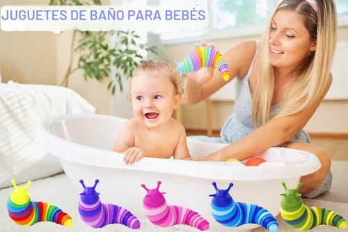 Miniatura 8 de Kabvy - Paquete de 6 juguetes sensoriales para ansiedad, oruga, juguetes sensoriales para autismo, TDAH, ansiedad y alivio del estrés, regalos