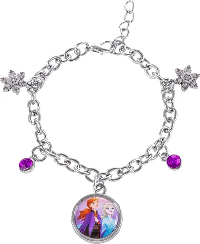 Miniatura 2 de Disney Frozen 2 Sisters Elsa and Anna Fashion - Juego de pulseras y collares con colgante