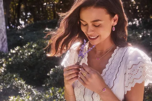 Miniatura 98 de Kendra Scott - Collar Elisa con dije para mujer, joyería de moda, chapado en oro de 14 quilates