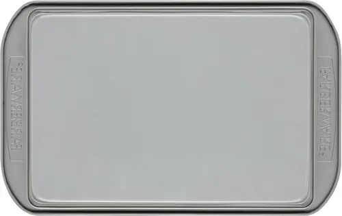 Miniatura 13 de Farberware Bandeja antiadherente para hornear con tapa, molde antiadherente para pasteles con tapa, rectangular, 9 x 13 pulgadas, color gris