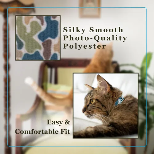 Miniatura 3 de Country Brook Petz - Creekbottom Camo Cat Collar - Camouflage Collection Featuring Rugged Designs