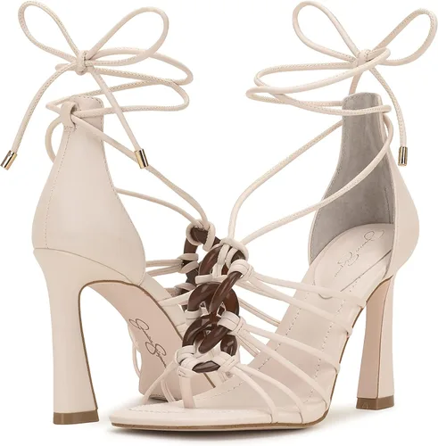 Miniatura 8 de Jessica Simpson Sandalias Achaia con tiras y punta cuadrada para mujer