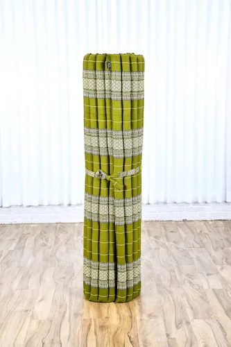 Miniatura 9 de Leewadee - Colchón de suelo plegable - Futón japonés enrollable - Alfombra de tatami de triple pliegue - Cama de piso para invitados - Colchón