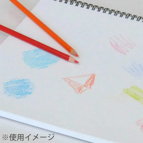 Miniatura 5 de Maruman ZUAN - Cuaderno de bocetos A4, 8.27 x 11.69 pulgadas, cuaderno de dibujo clásico, 24 páginas de papel texturizado sin ácidos para dibujar