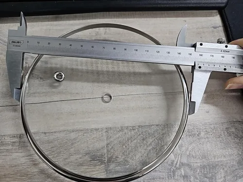 Miniatura 9 de Tapa de vidrio templado de 6 pulgadas, repuesto universal para olla y sartén para cocina en casa, cubierta de utensilios de cocina apta