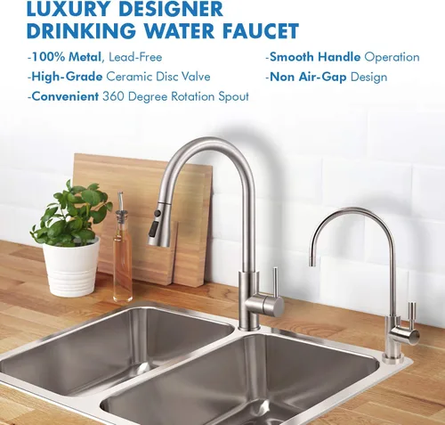 Miniatura 2 de APEC Llave para cocina, de diseño, FAUCET-CD-NP