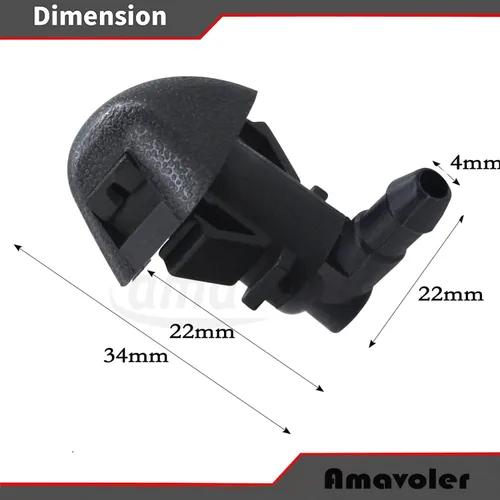 Miniatura 2 de Boquillas del limpiaparabrisas Kit de rociador de repuesto para 09-15Honda Pilot, 11-17Honda Odyssey.OEM #: 76810-TK8-A01, 76810-SZA-A01ZA