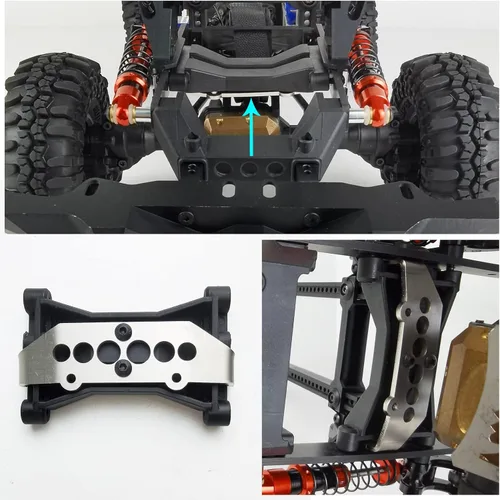 Miniatura 5 de RCHUBAM 80mm RC Shock Absorber Amortiguador 2 piezas Kit de Suspensión Cantilever Trasera TRX-4 Partes de Mejora del Absorber para Coche de Oruga RC