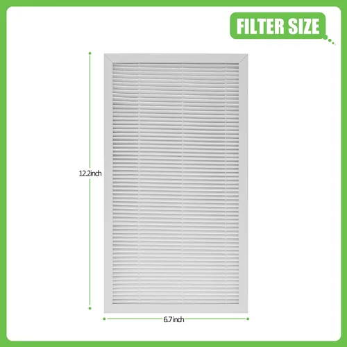 Miniatura 6 de Filtro F1 para reducción de alérgenos, filtro de repuesto compatible con purificador de aire Filtrete C01 T02 FAP-C01-F1 y FAP-T02-F1, paquete de 2