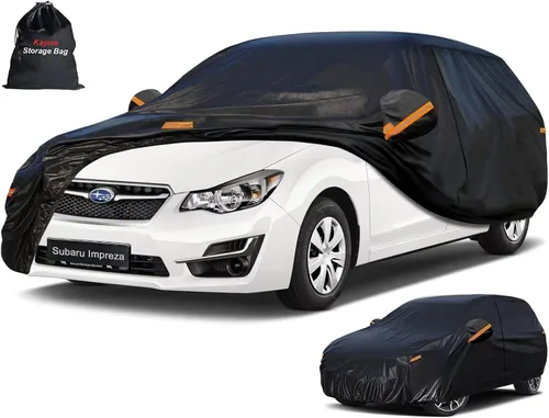 Miniatura 122 de Kayme - Cubierta completa impermeable de 7 capas para Honda Civic Sedán/Coupé (1991-2024), apta para todo clima, protección p/exteriores contra