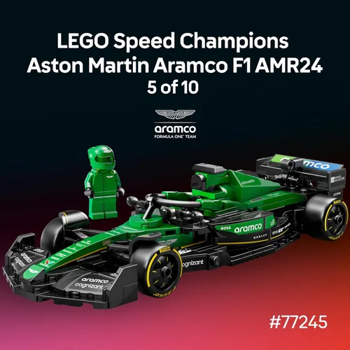 Miniatura 7 de LEGO Speed Champions Ultimate Formula 1 Paquete de coleccionista – Contiene 10 juegos en 1 – Incluye póster exclusivo – Kit coleccionable de coche