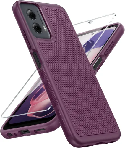 Miniatura 118 de FNTCASE Funda para teléfono Galaxy A14-5G: protección contra caídas de grado militar Samsung A14 5G, probada contra caídas de 14 pies, protector