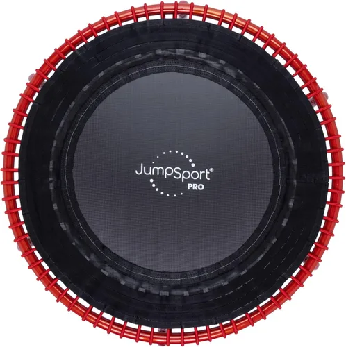 Miniatura 10 de JumpSport 350 PRO 39 Inch Fitness Trampoline Indoor Rebounder Cardio Workout Equipment 300 lb Capacity Negro mate