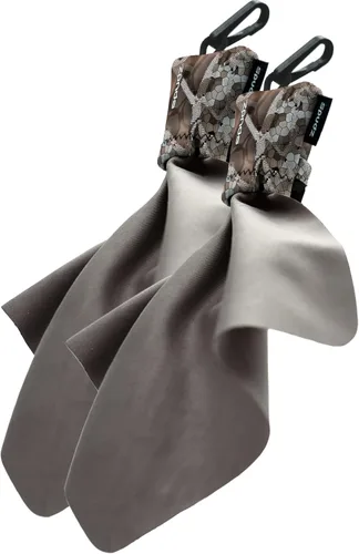 Miniatura 16 de SPUDZ Limpiador de lentes de microfibra ultra – Bolsa que se puede cerrar, con clip, lavable – para óptica, visores, gafas Alpine Mountain Camo, 6