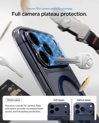 Miniatura 70 de Spigen Funda para iPhone 13 Mini, ultra híbrida MagFit [antiamarilleo] [compatible con Magsafe] - Transparente