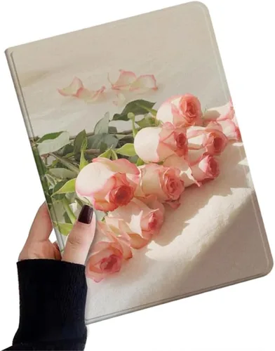 Miniatura 24 de kaidisen Funda de flores compatible con iPad de 9.7 pulgadas, 6ª y 5ª generación, iPad Air/Air 2, diseño de flores, ilustración floral con soporte