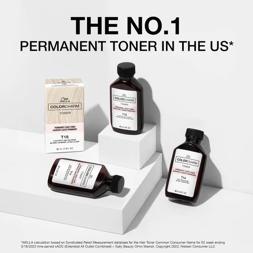 Miniatura 7 de COLORCHARM Permanent Liquid Hair Toners Neutralize Brass Healthy-Looking Blondes Tones Vegan & Free of Parabens T15 Rubio Beige Pálido