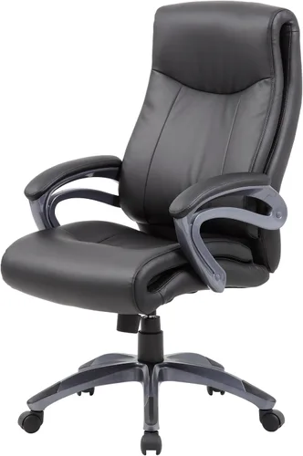 Miniatura 4 de Boss Office Products Silla ejecutiva de doble capa en negro
