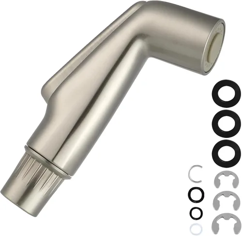 Hygie Rinse Accesorio de pulverización universal para fregadero de cocina, cabezal rociador lateral para fregadero de cocina, compatible con Delta,